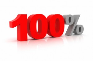 100%